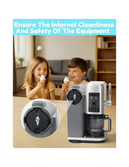 Tapa Sello a Prueba de Polvo Tiga para Ninja NC701 - PETG