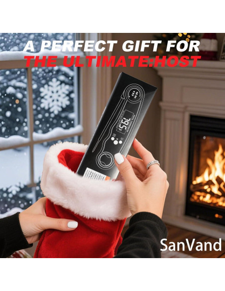 Termómetro Digital de Carne SanVand SVD001 - Lectura Instantánea