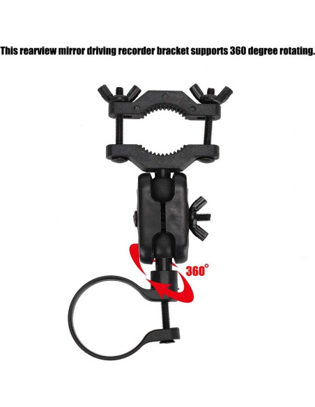 Soporte para cámara Sanpyl para espejo retrovisor 360