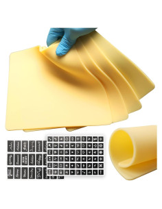 Piel de práctica de tatuaje Padieoe 4 piezas 19.81x19.81 cm