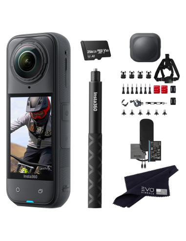 Cámara de Acción 360 Insta360 X5 8K 72MP con Accesorios