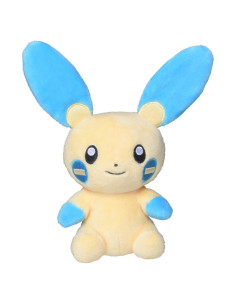 Peluche Minun Cuties Sentados Pokemon Center 15.49 cm