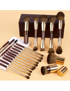 Set de Pinceles de Maquillaje MAANGE 20 Pcs con Caja Regalo 2