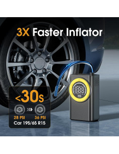 Compresor de Aire Portátil FLYKID T2198 150 PSI Inalámbrico 2