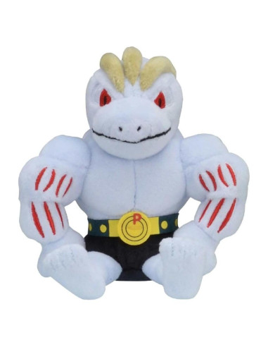 Peluche Machoke Pokémon Center Cuties Sentados 80g