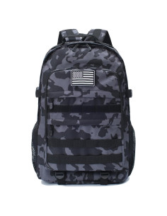 Mochila Camo WOWCOIN 35L Impermeable para Niños