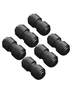 6 Studs de Pulgar de Titanio Anodizado Negro para Cuchillos Benchmade Bugout