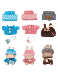 3 Conjuntos de Ropa para Muñeca 17cm BearDot - Accesorios