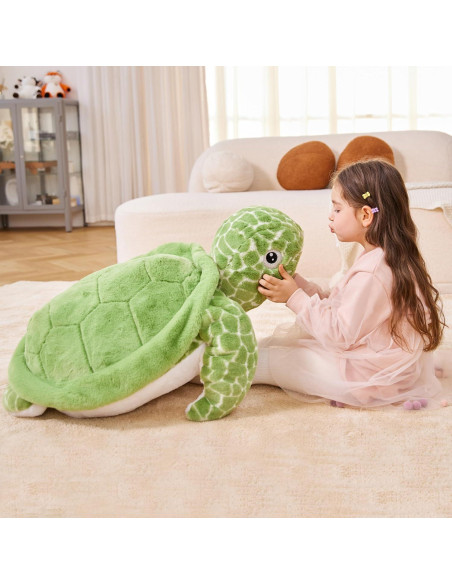 Juguete de Peluche Tortuga Marina Gigante IKASA 76 cm Suave