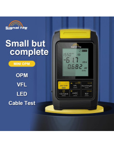 Medidor de Potencia Óptica Signal Fire 4 en 1 Mini Portátil 2