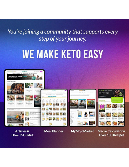 KETO-MOJO GK+ Medidor de Glucosa y Cetonas Bluetooth con App