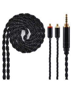 Cable de Reemplazo Balanceado KINBOOFI 2.5mm MMCX 119cm Negro