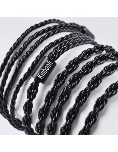 Cable de Reemplazo Balanceado KINBOOFI 2.5mm MMCX 119cm Negro