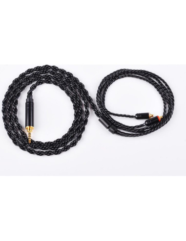 Cable de Reemplazo Balanceado KINBOOFI 2.5mm MMCX 119cm Negro