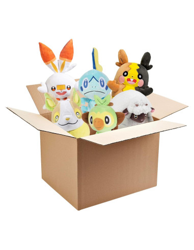 Peluche Pokémon Espada y Escudo 20 cm 2-Pack - Jazwares