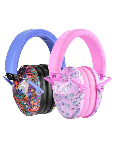 Auriculares Prohear 032 para Niños - Cancelación 25dB Rosa