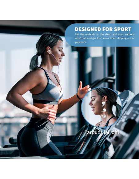 Correa Antipérdida TUDIOW para Galaxy Buds 3 Pro - Silicona Suave