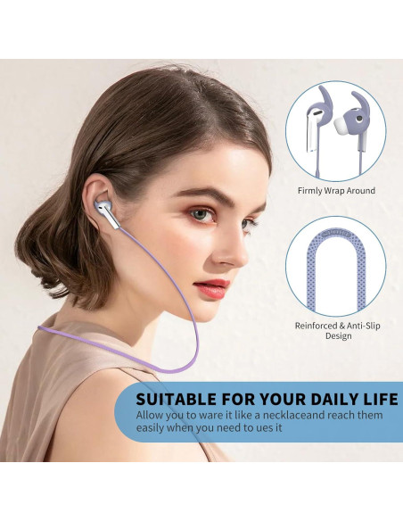 Correa Antipérdida TUDIOW para Galaxy Buds 3 Pro - Silicona Suave