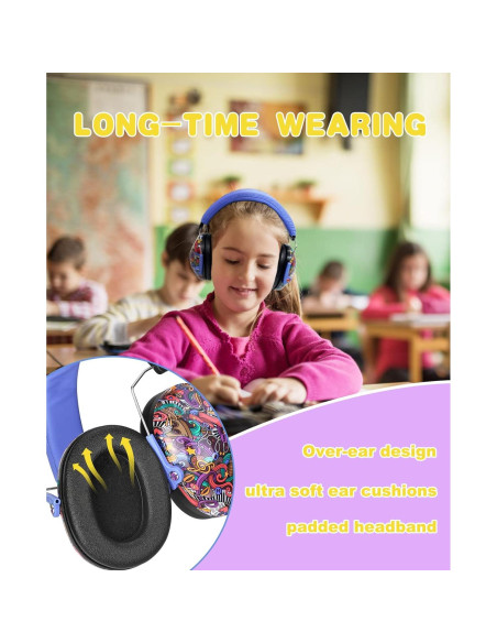 Auriculares Prohear 032 para Niños - Cancelación 25dB Rosa