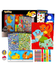 Conjunto de Arte Pokemon - Dibujo de Pikachu y Suministros