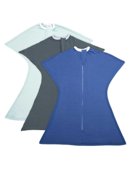 SleepingBaby Zipadee-Zip Manta de Swaddle X-Small 3 Paquete