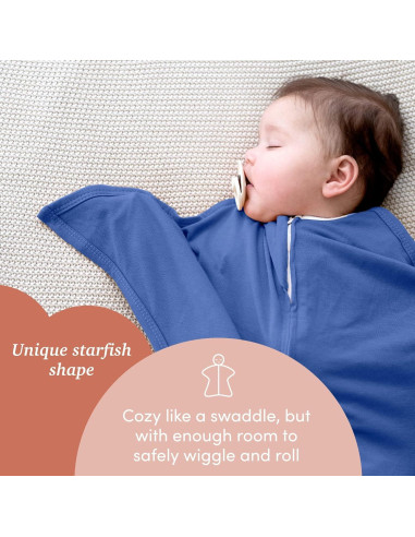 SleepingBaby Zipadee-Zip Manta de Swaddle X-Small 3 Paquete