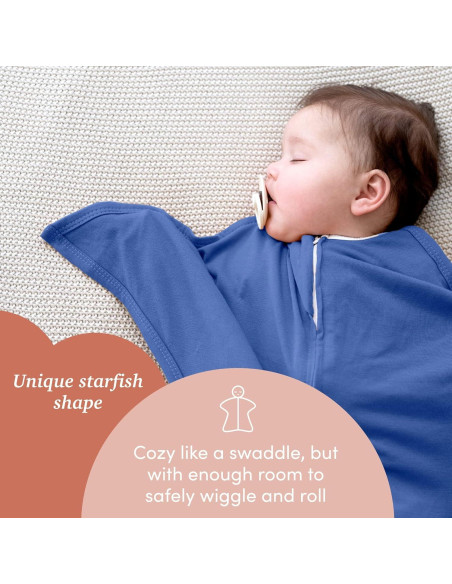 SleepingBaby Zipadee-Zip Manta de Swaddle X-Small 3 Paquete