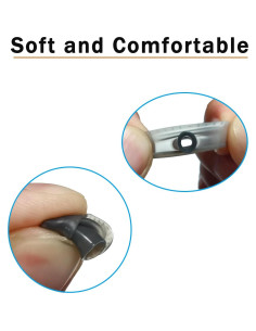 Puntas de oído de silicona Mijusun para auriculares Sony - 4 pares 2