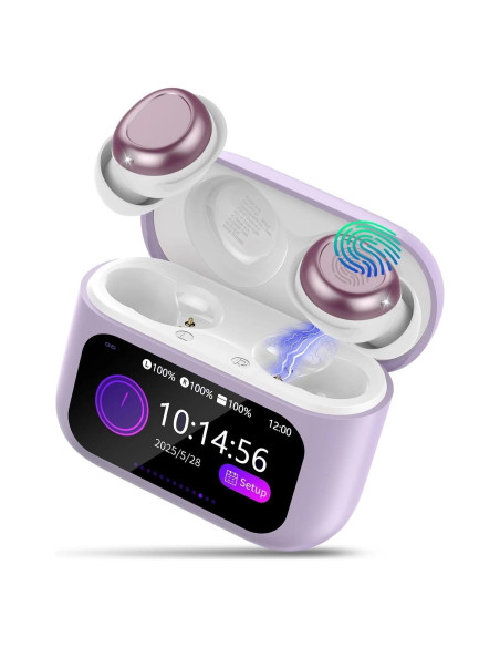 Auriculares Inalámbricos ZYHKON SU9 Bluetooth 5.4 IP7 para Dormir