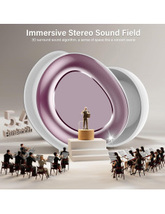 Auriculares Inalámbricos ZYHKON SU9 Bluetooth 5.4 IP7 para Dormir 2