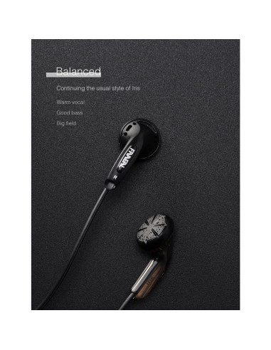 Auriculares Intrauditivos FAAEAL Iris Ancestor 15.4mm con Micrófono