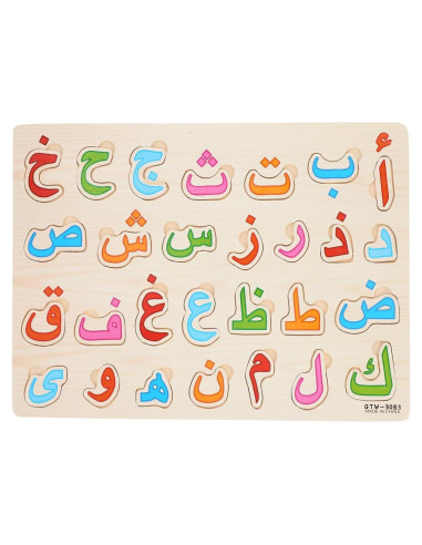 Rompecabezas Educativo Alfabeto Árabe Toyvian 3D para Niños