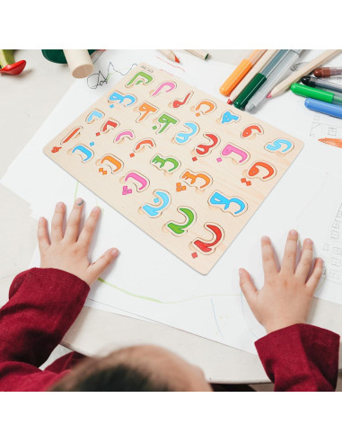 Rompecabezas Educativo Alfabeto Árabe Toyvian 3D para Niños