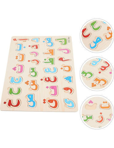 Rompecabezas Educativo Alfabeto Árabe Toyvian 3D para Niños