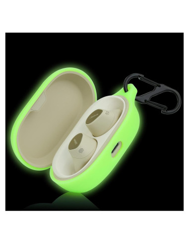 Funda Silicona LEFXMOPHY para Jabra Elite 7 Pro Verde