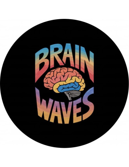 PopSockets Adhesivo PopGrip Olas Cerebrales Diseño Caricatura PopSockets Adhesivo PopGrip Olas Cerebrales Diseño Caricatura