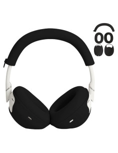 Funda de Silicona Adhiper para Auriculares Sony WH-1000XM6 - Negro
