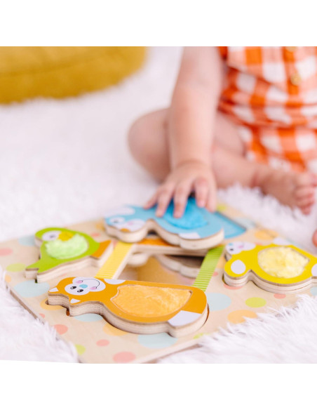 Rompecabezas de Madera Melissa & Doug con Espejo y Animales Rompecabezas de Madera Melissa & Doug con Espejo y Animales