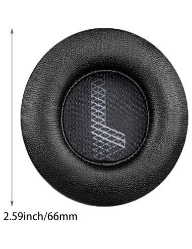 Almohadillas de Repuesto Akkiv para JBL Live 400BT - Negro