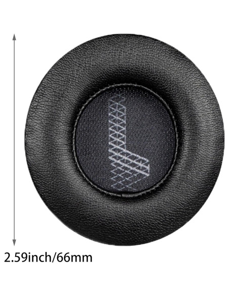 Almohadillas de Repuesto Akkiv para JBL Live 400BT - Negro