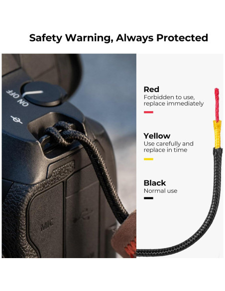 Correa de Cuello K&F Concept 32mm Ajustable para Cámara DSLR