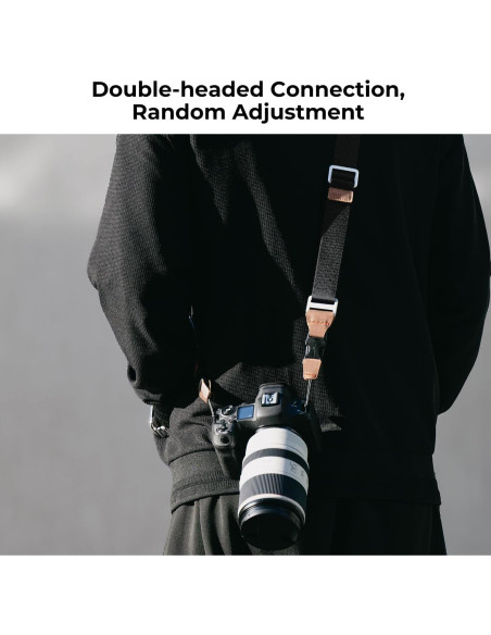 Correa de Cuello K&F Concept 32mm Ajustable para Cámara DSLR