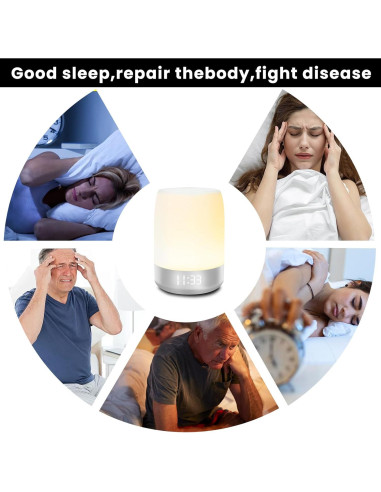 Máquina de Sonido Blanco Aidodmom B005 con 32 Sonidos Relajantes