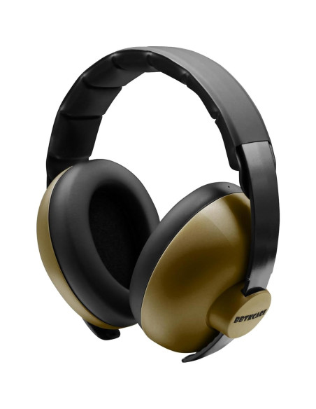 Auriculares BBTKCARE para Bebés - Protección Auditiva Verde Militar