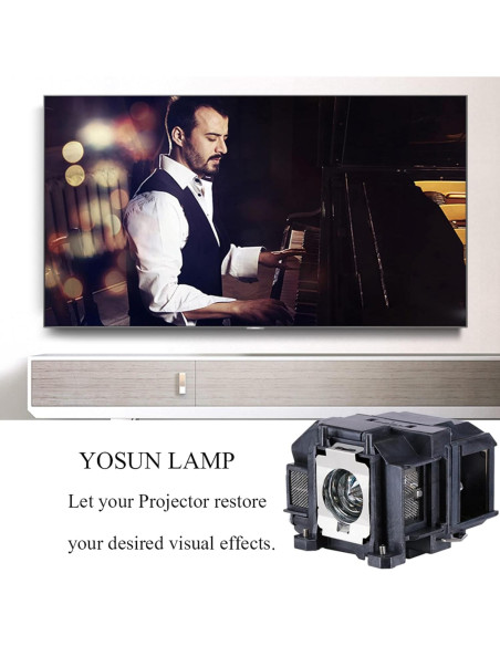Lámpara de proyector YOSUN ELP-LP67 compatible Epson Lámpara de proyector YOSUN ELP-LP67 compatible Epson