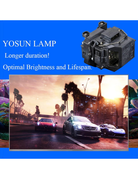 Lámpara de proyector YOSUN ELP-LP67 compatible Epson Lámpara de proyector YOSUN ELP-LP67 compatible Epson