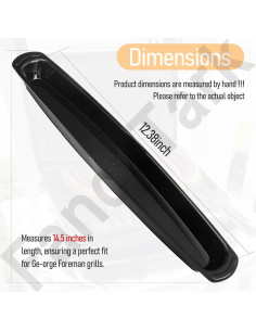 Bandeja de Goteo para Grill George Foreman 36.83 cm - Negro 2