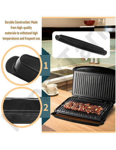 Bandeja de Goteo para Grill George Foreman 36.83 cm - Negro