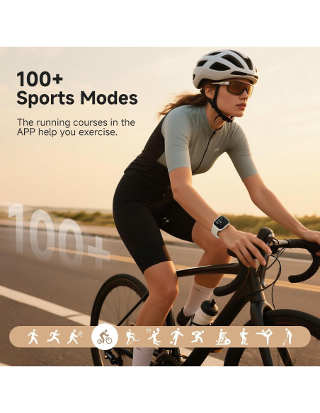 Reloj Inteligente SOUYIE 2025 Unisex AMOLED 1.85" IP68