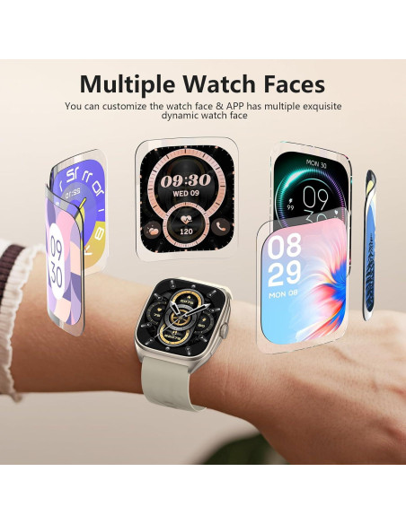 Reloj Inteligente SOUYIE 2025 Unisex AMOLED 1.85" IP68